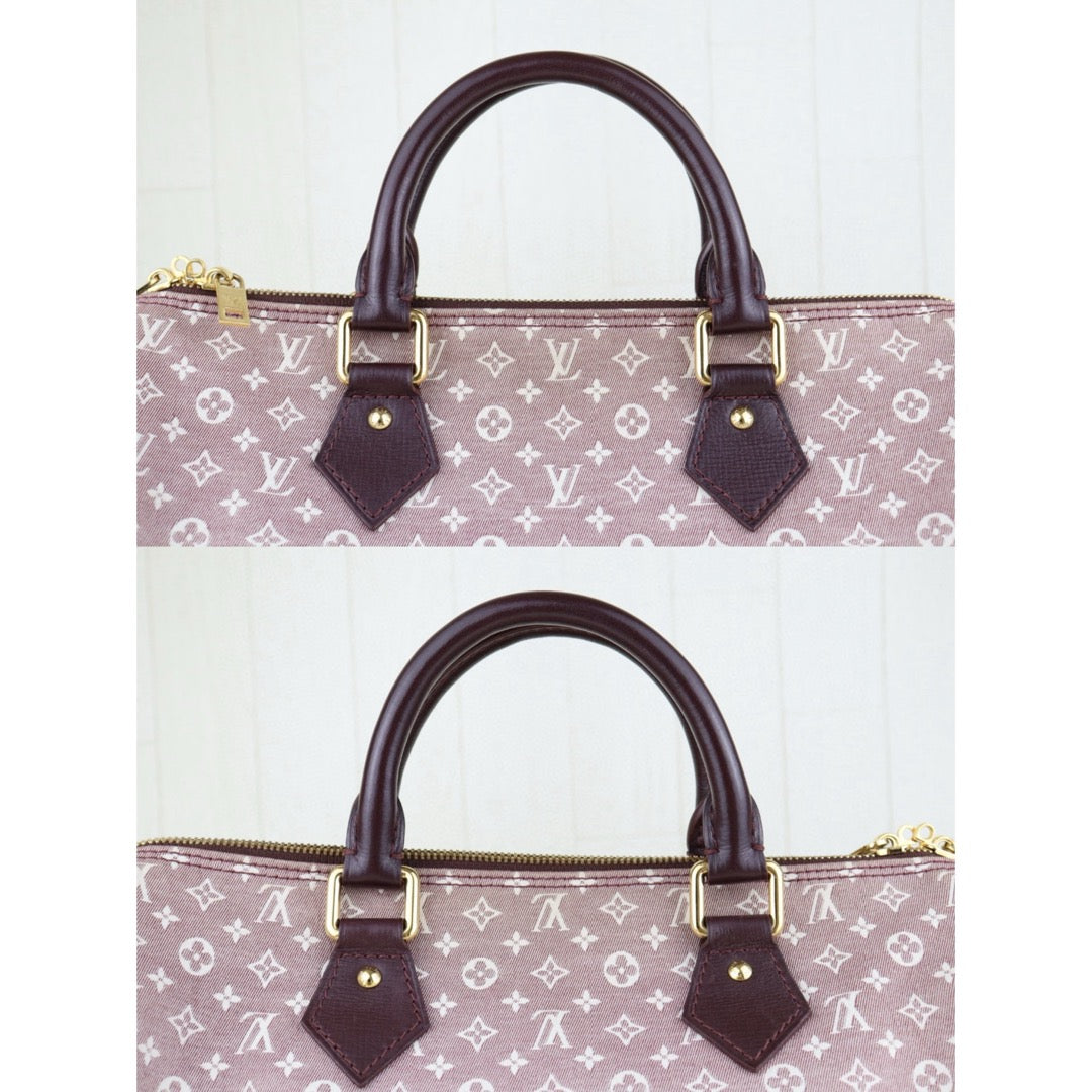 Very Good ( Rank A) ｜ LV Monogram Denim Speedy 30 Hand Bag With Shoulder Strap｜H25032101