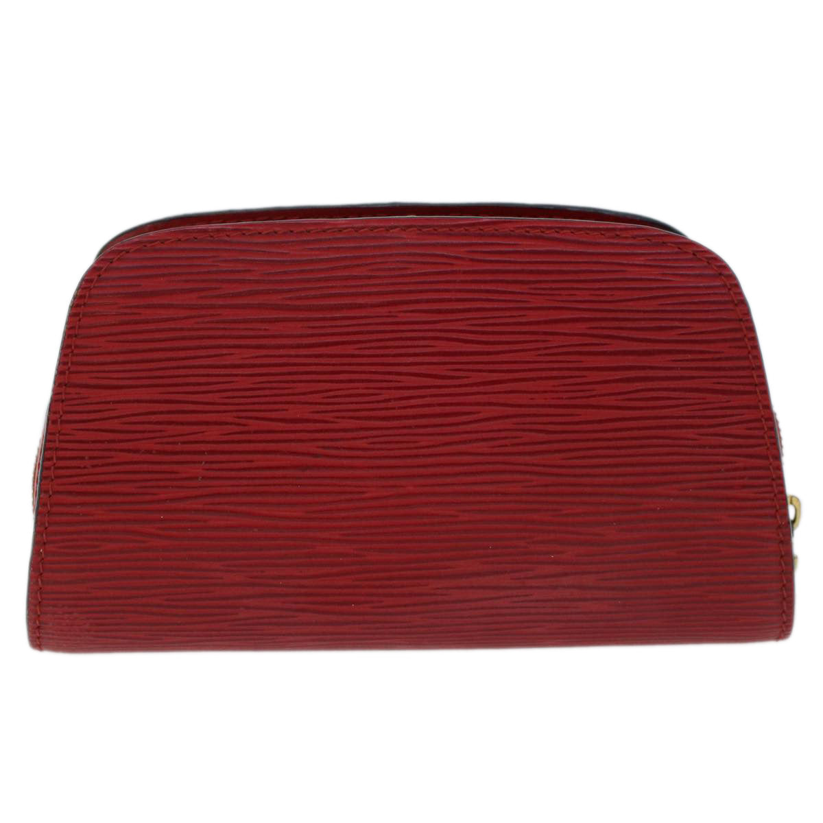 LOUIS VUITTON Epi Dauphine PM Pouch Red M48447 LV  48529