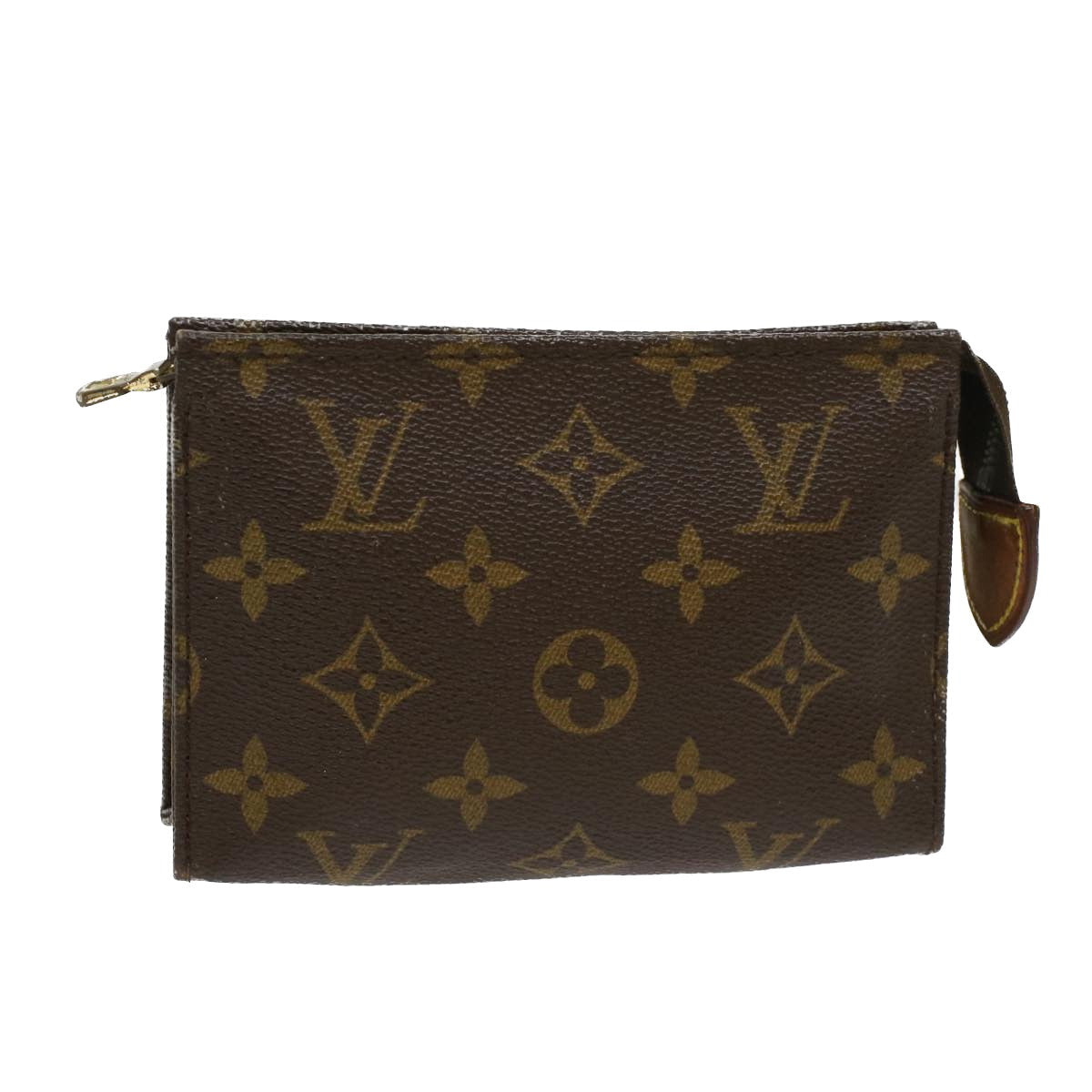 LOUIS VUITTON Monogram Poche Toilette 15 Pouch M47546 LV  48539