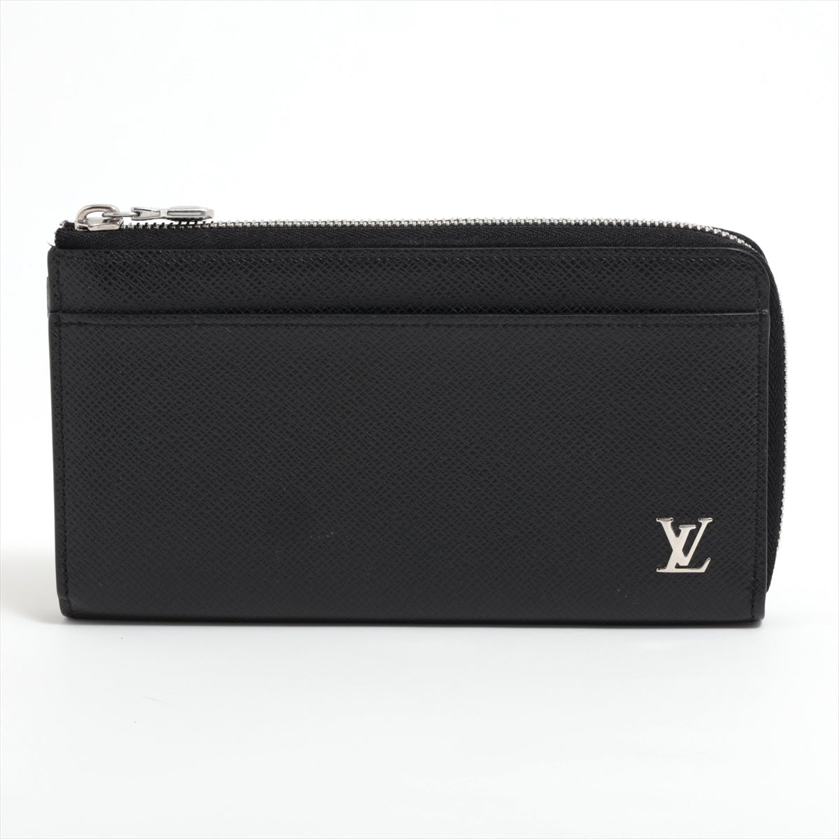 Louis Vuitton Taiga Zippy Dragon M69409 Black Round Zipper Wallet