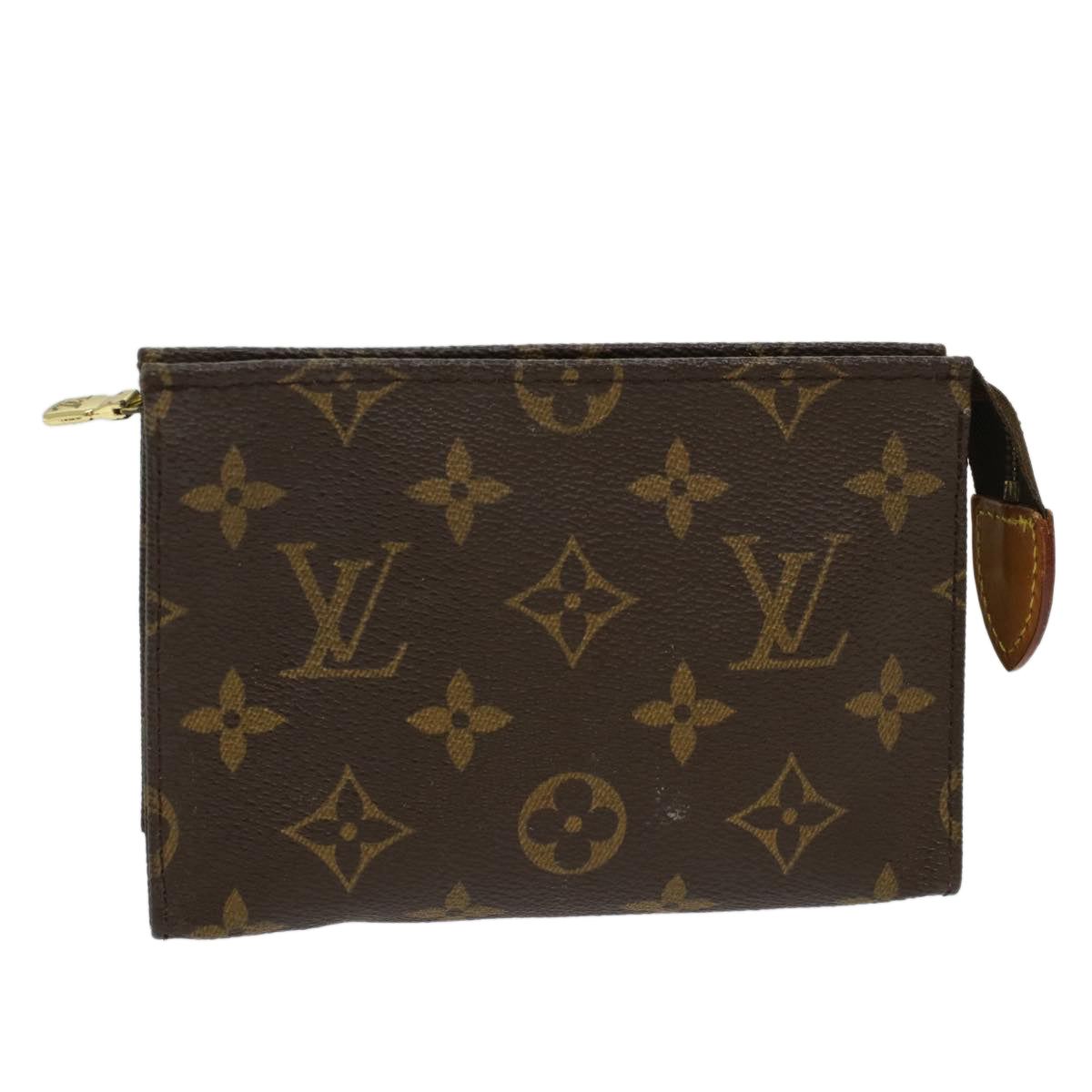 LOUIS VUITTON Monogram Poche Toilette 15 Pouch M47546 LV  48699