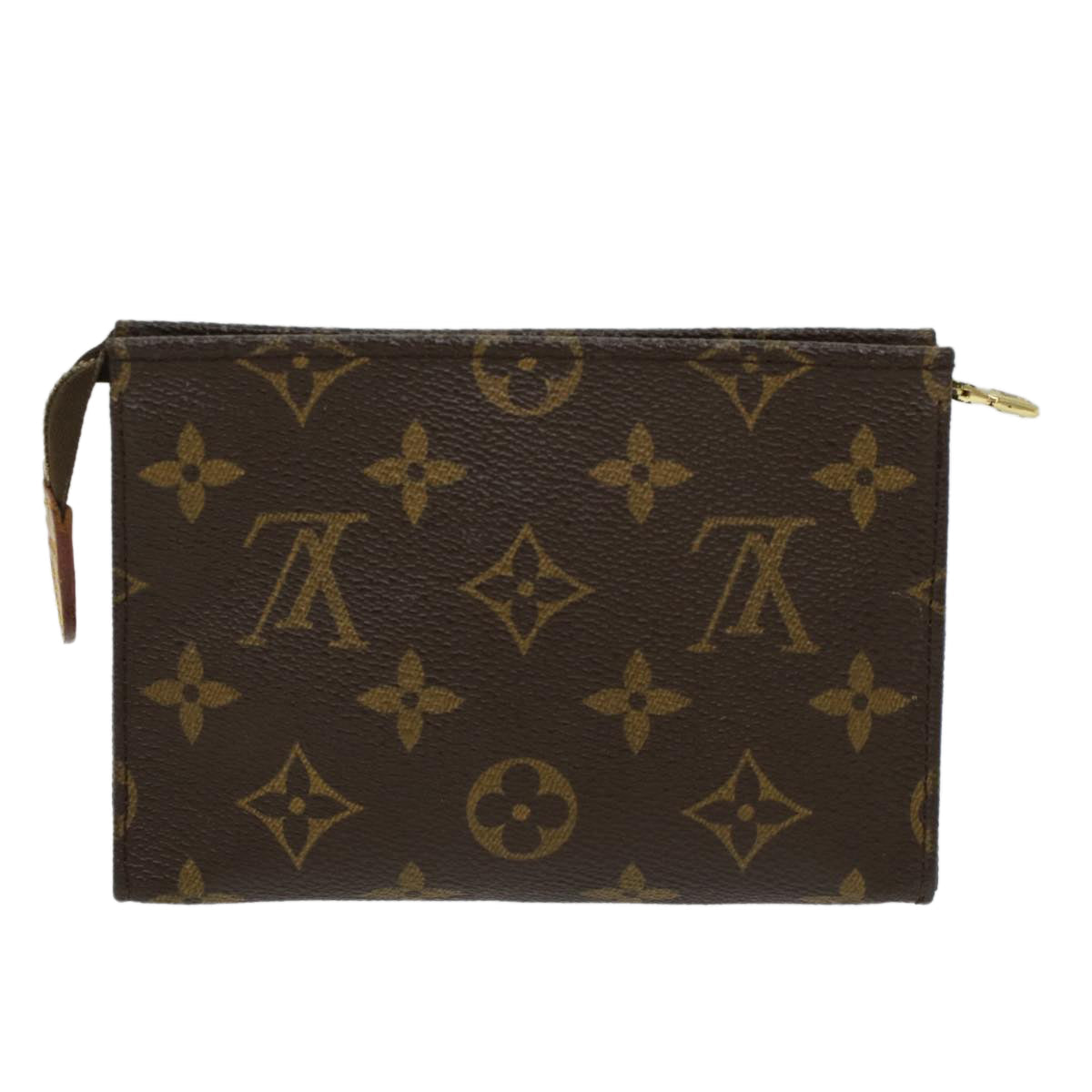 LOUIS VUITTON Monogram Poche Toilette 15 Pouch M47546 LV  48699