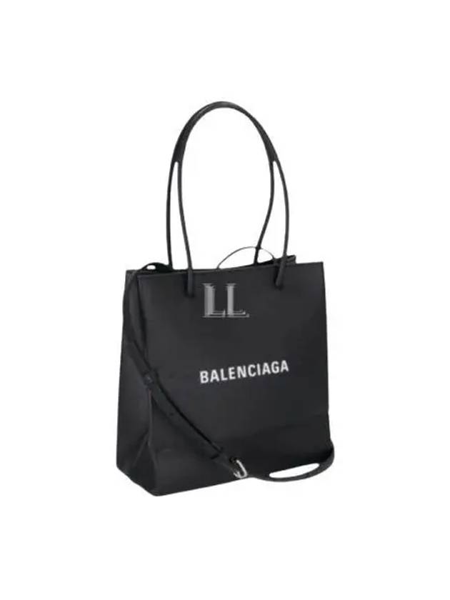 Luxury Balenciaga  Shopping XXS North-South Tote Bag Black