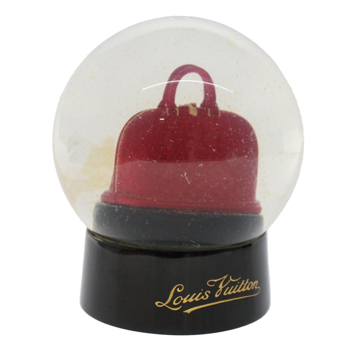 LOUIS VUITTON Snow Globe Alma VIP Limited Clear Red LV  48785
