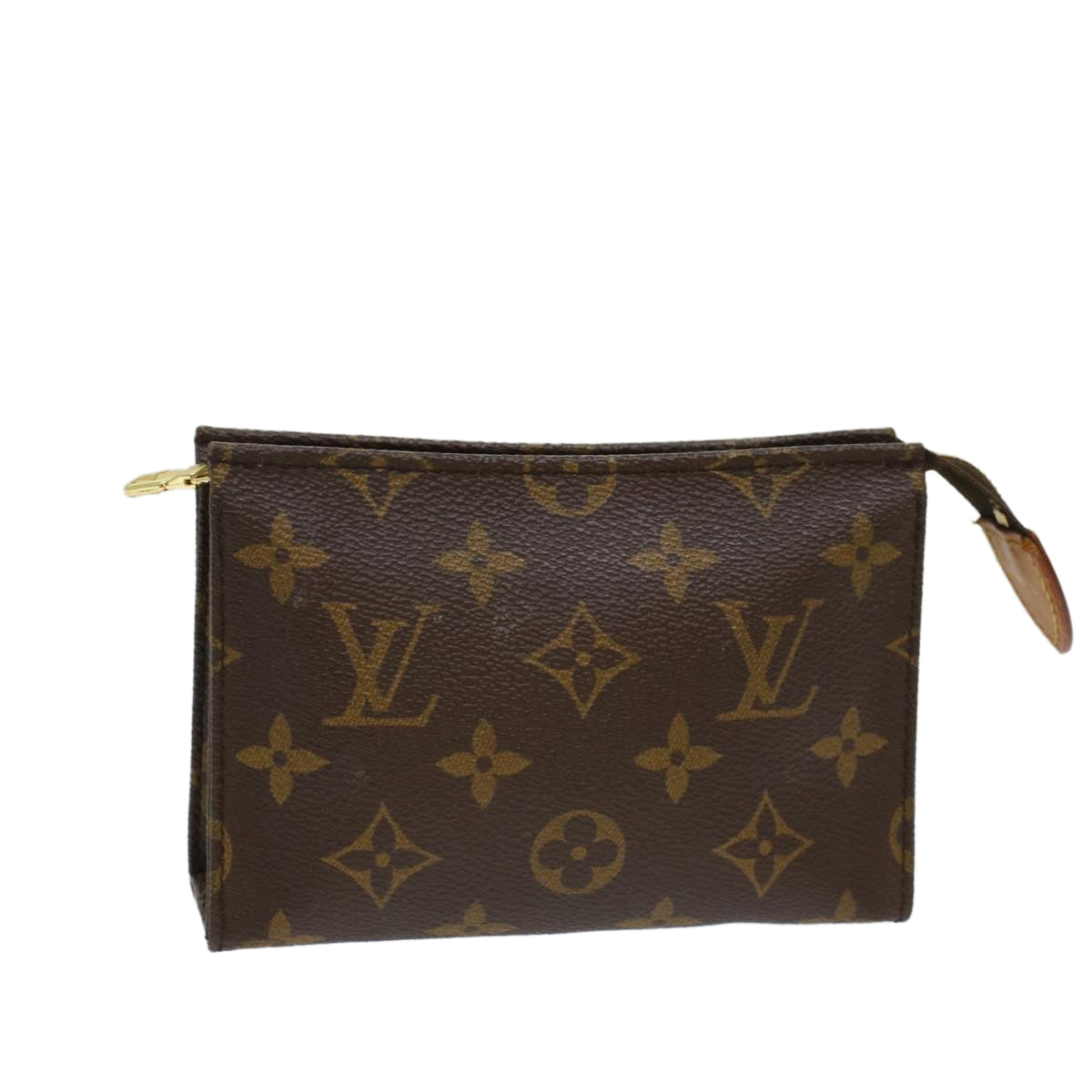 LOUIS VUITTON Monogram Poche Toilette 15 Pouch M47546 LV  48786