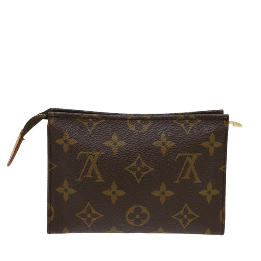 LOUIS VUITTON Monogram Poche Toilette 15 Pouch M47546 LV  48786