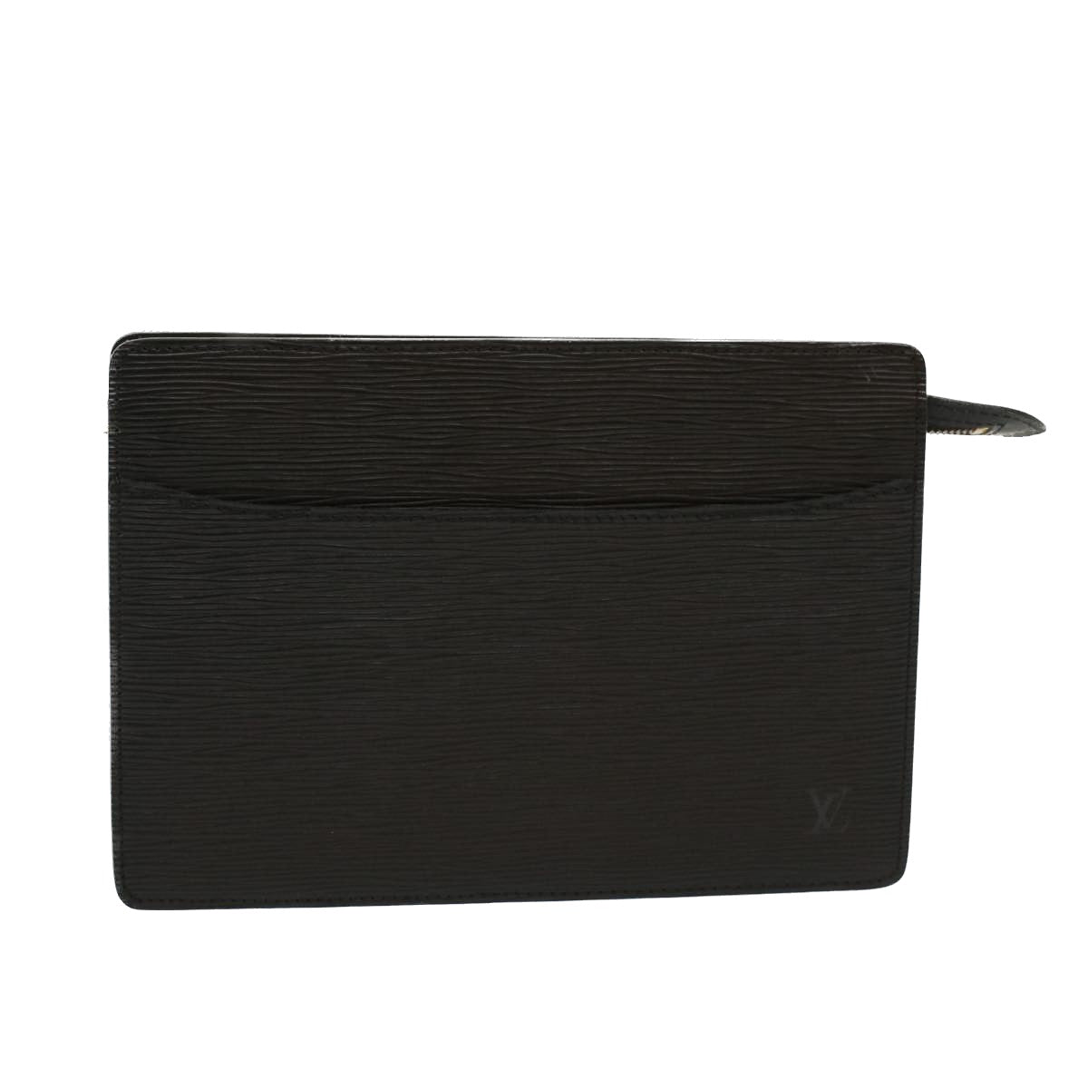 LOUIS VUITTON Epi Pochette Homme Clutch Bag Black M52522 LV  48829