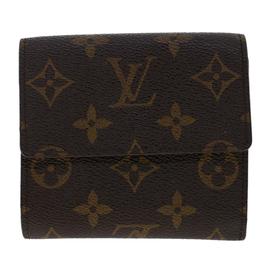 LOUIS VUITTON Monogram Portefeuille Elise Wallet M61654 LV  48835