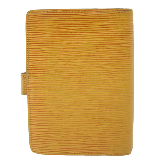 LOUIS VUITTON Epi Agenda PM Day Planner Cover Yellow R20059 LV  48864