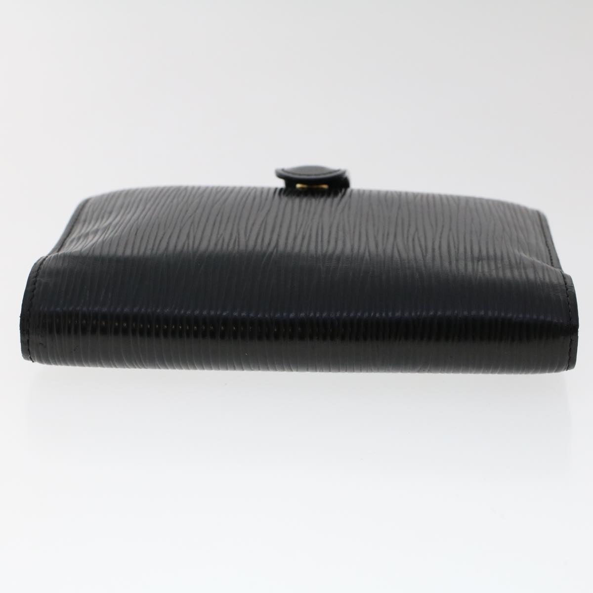 LOUIS VUITTON Epi Agenda PM Day Planner Cover Black R20052 LV  48865