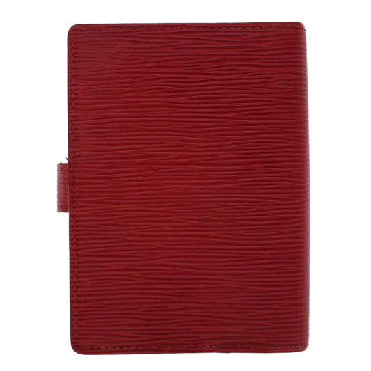 LOUIS VUITTON Epi Agenda PM Day Planner Cover Red R20057 LV  48867