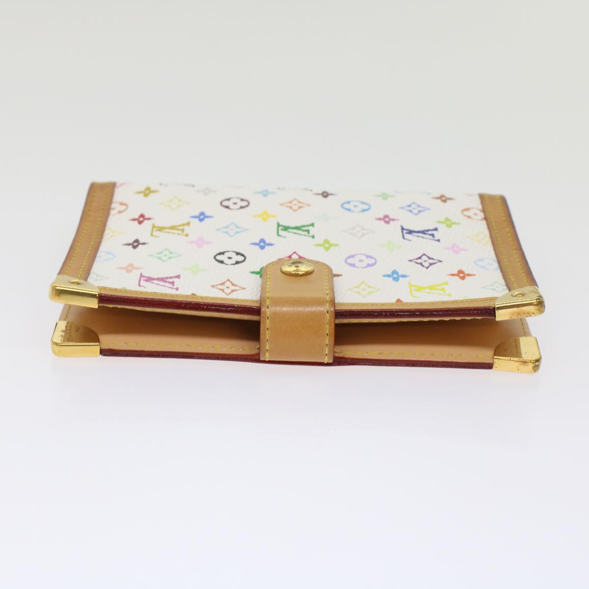 LOUIS VUITTON Multicolor Agenda PM Day Planner Cover White R21074 LV  48883