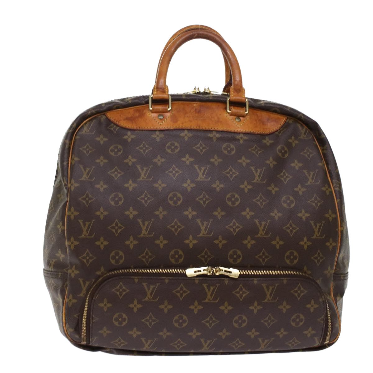 LOUIS VUITTON Monogram Evasion Boston Bag M41443 LV  48938