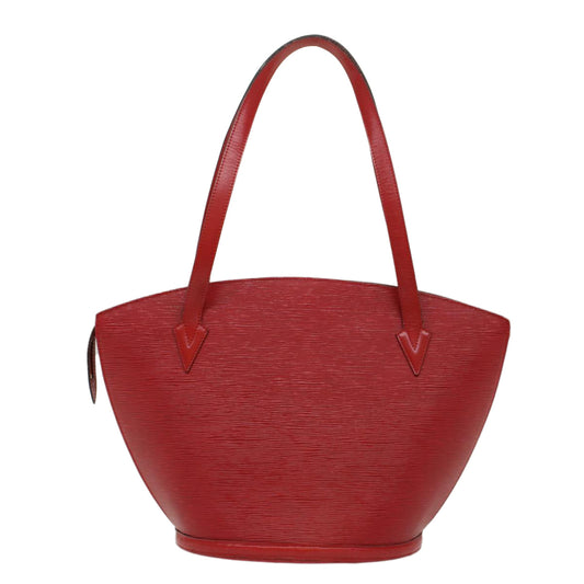 LOUIS VUITTON Epi Saint Jacques Shopping Shoulder Bag Red M52277 LV  48963