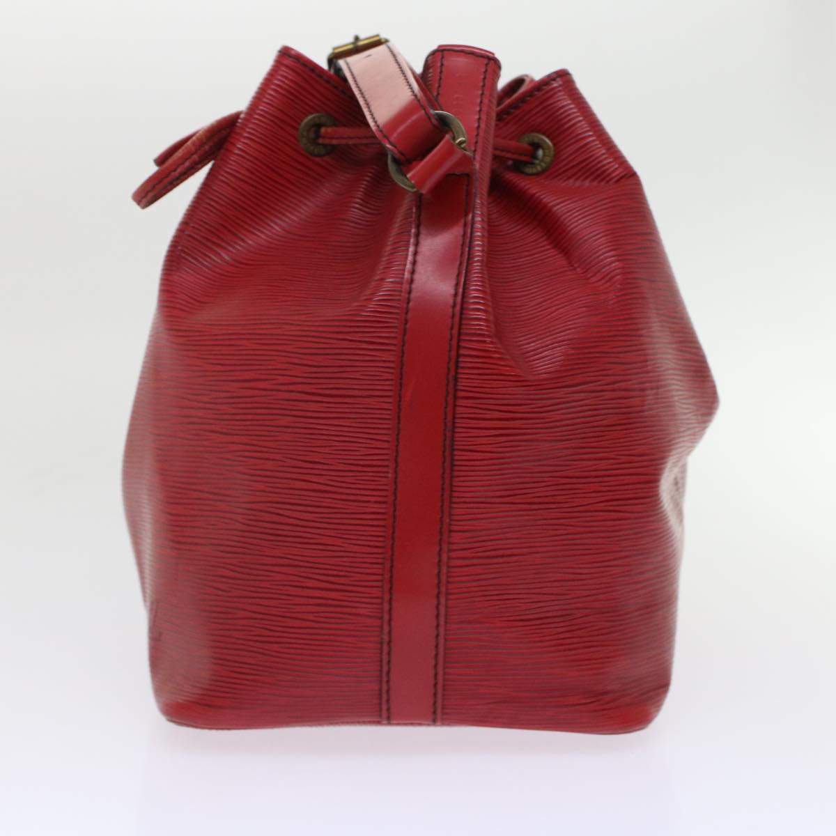 LOUIS VUITTON Epi Petit Noe Shoulder Bag Red M44107 LV  48976