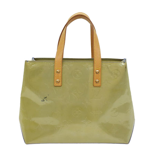 LOUIS VUITTON Monogram Vernis Reade PM Hand Bag Baby Blue LV  48999