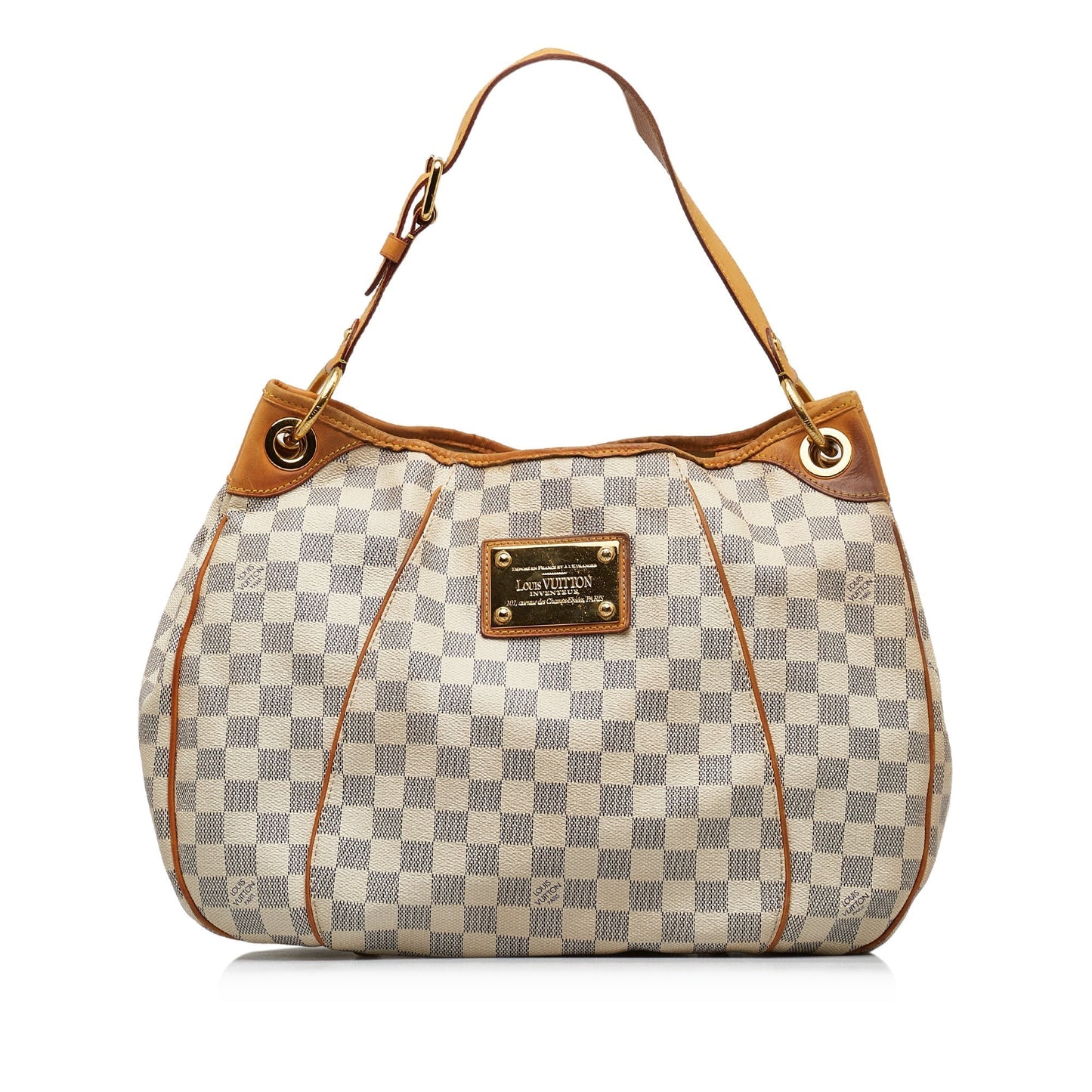 LOUIS VUITTON Damier Azur Galliera PM Shoulder Bag