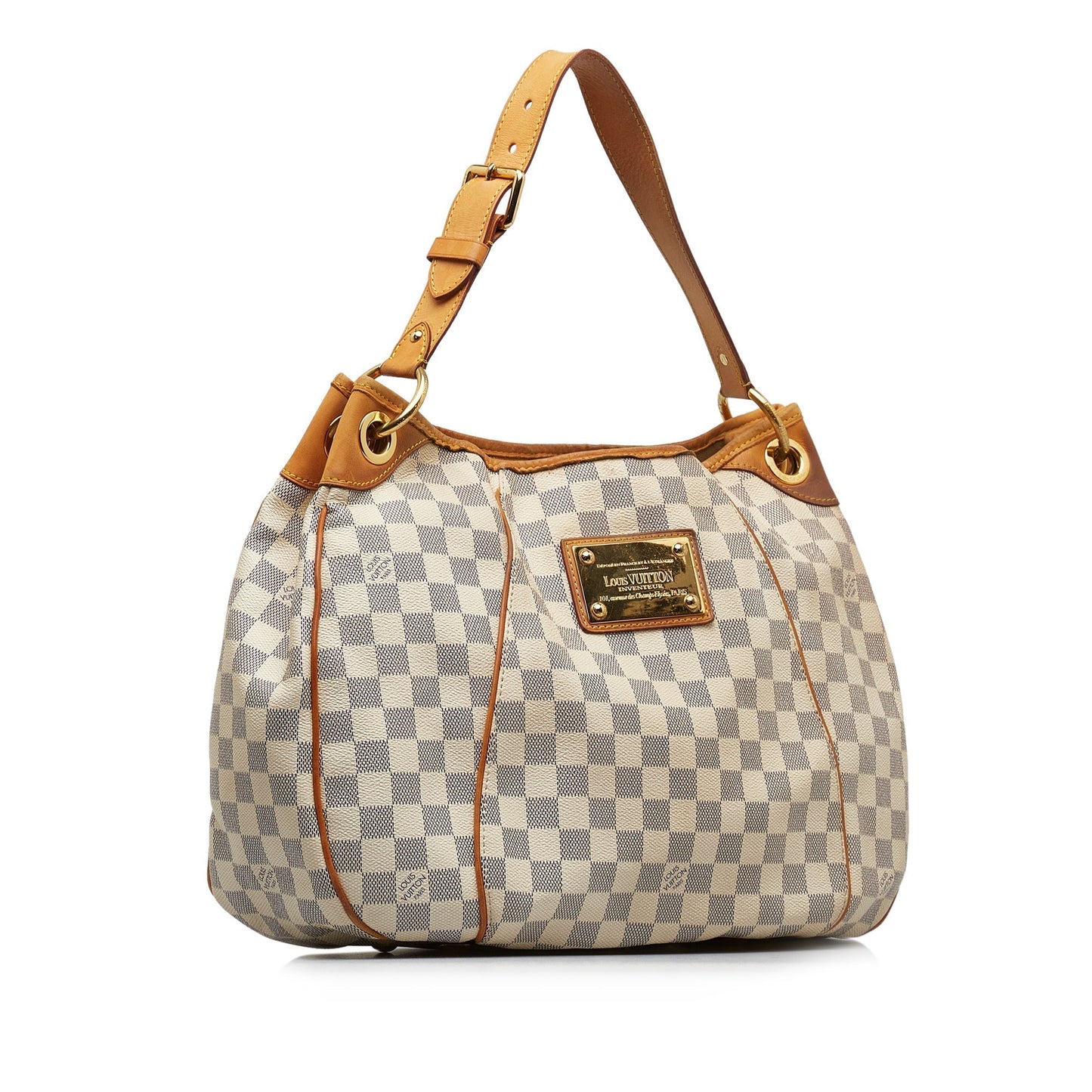 LOUIS VUITTON Damier Azur Galliera PM Shoulder Bag