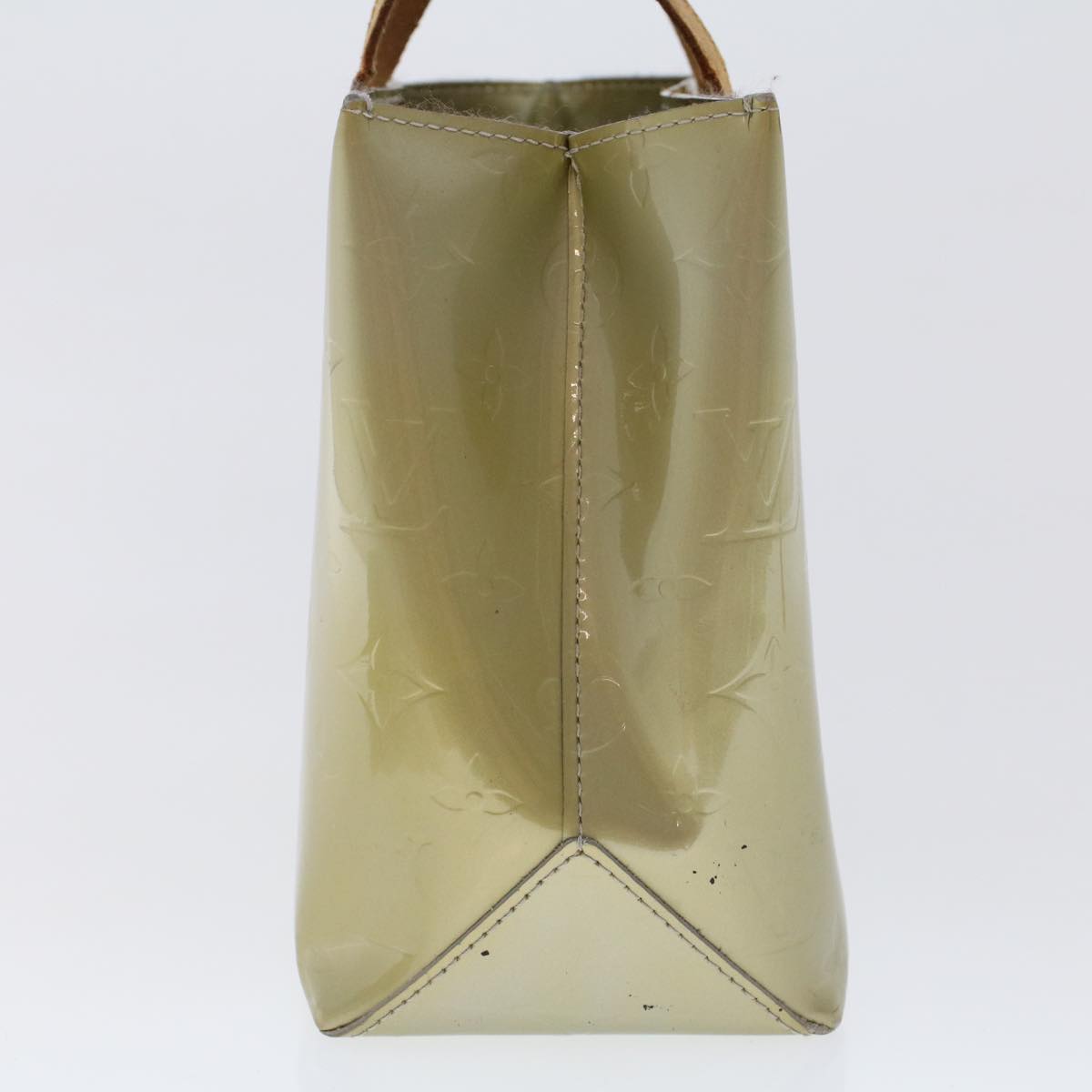 LOUIS VUITTON Monogram Vernis Reade PM Hand Bag Gris M91145 LV  49000