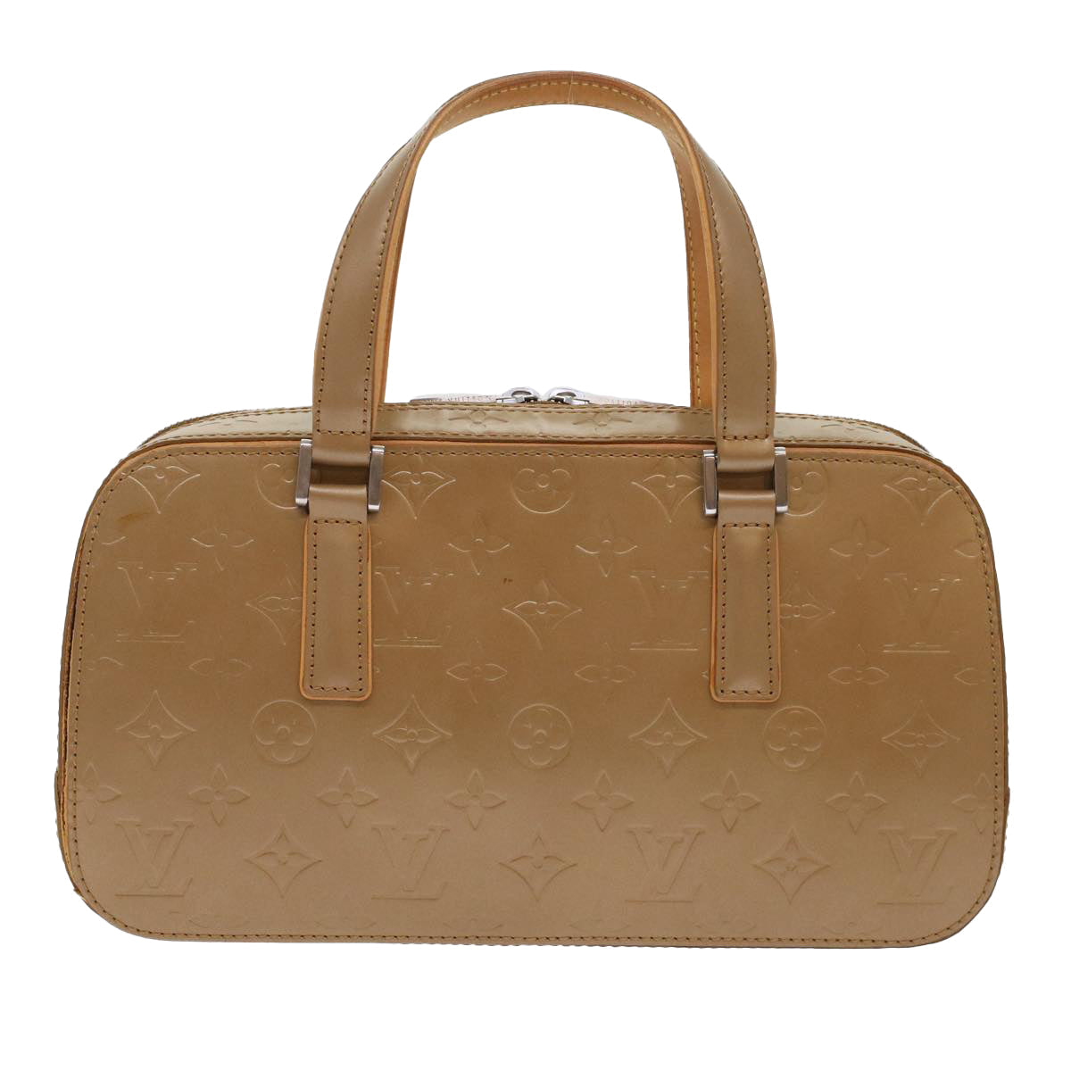 LOUIS VUITTON Monogram Mat Shelton Hand Bag Noisette M55177 LV  49001