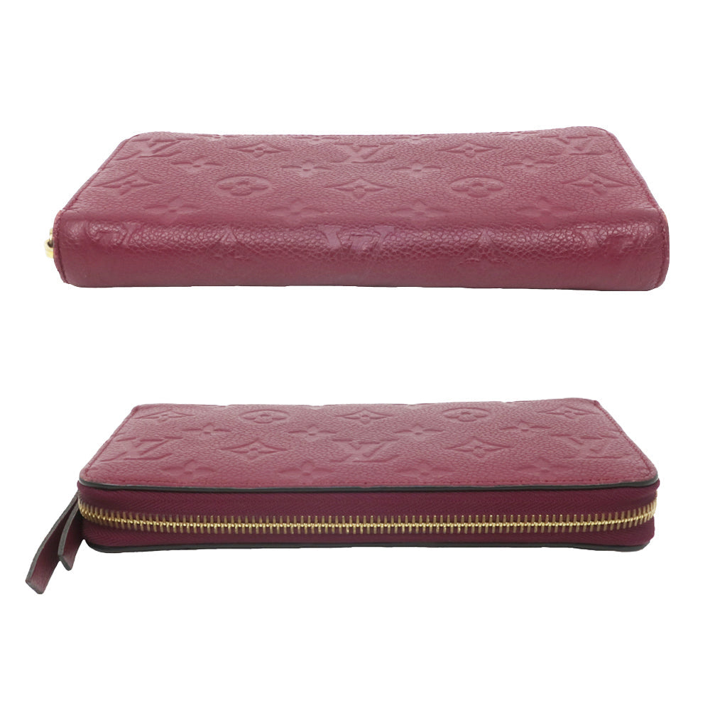 Louis Vuitton Monogram Wallet Long Wallet M60549 Round Fashner
