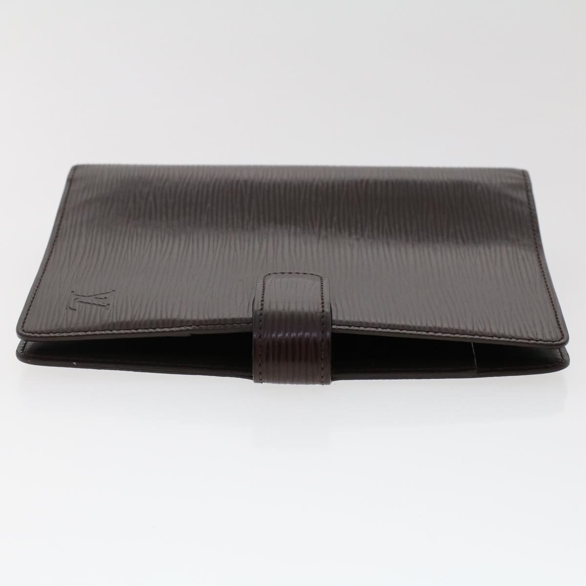 LOUIS VUITTON Epi Agenda MM Day Planner Cover Mocha R2004D LV  49124