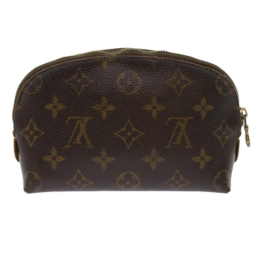 LOUIS VUITTON Monogram Pochette Cosmetic PM Cosmetic Pouch M47515 LV  49154
