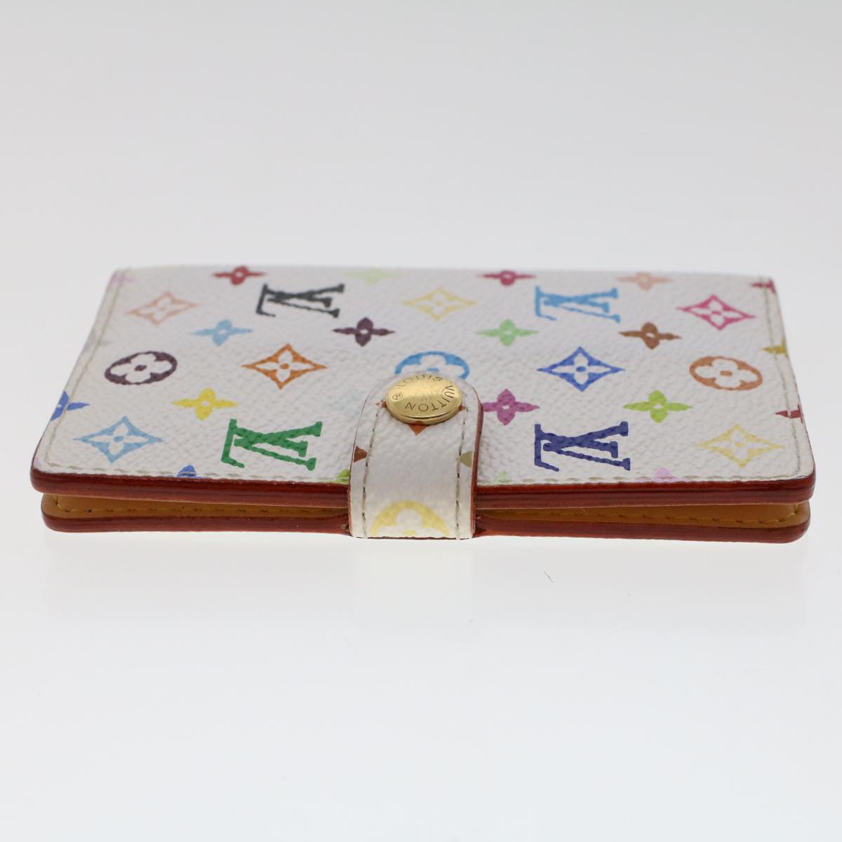 LOUIS VUITTON Multicolor Carnet De Bal Day Planner Cover White M92653 Auth 49163