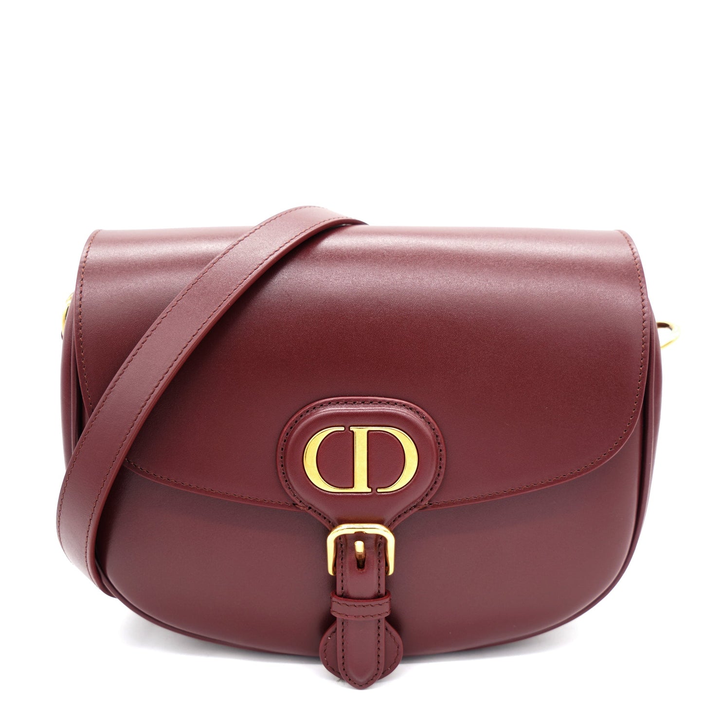 Dior Box Calfskin Medium Bobby Flap Dark Tan