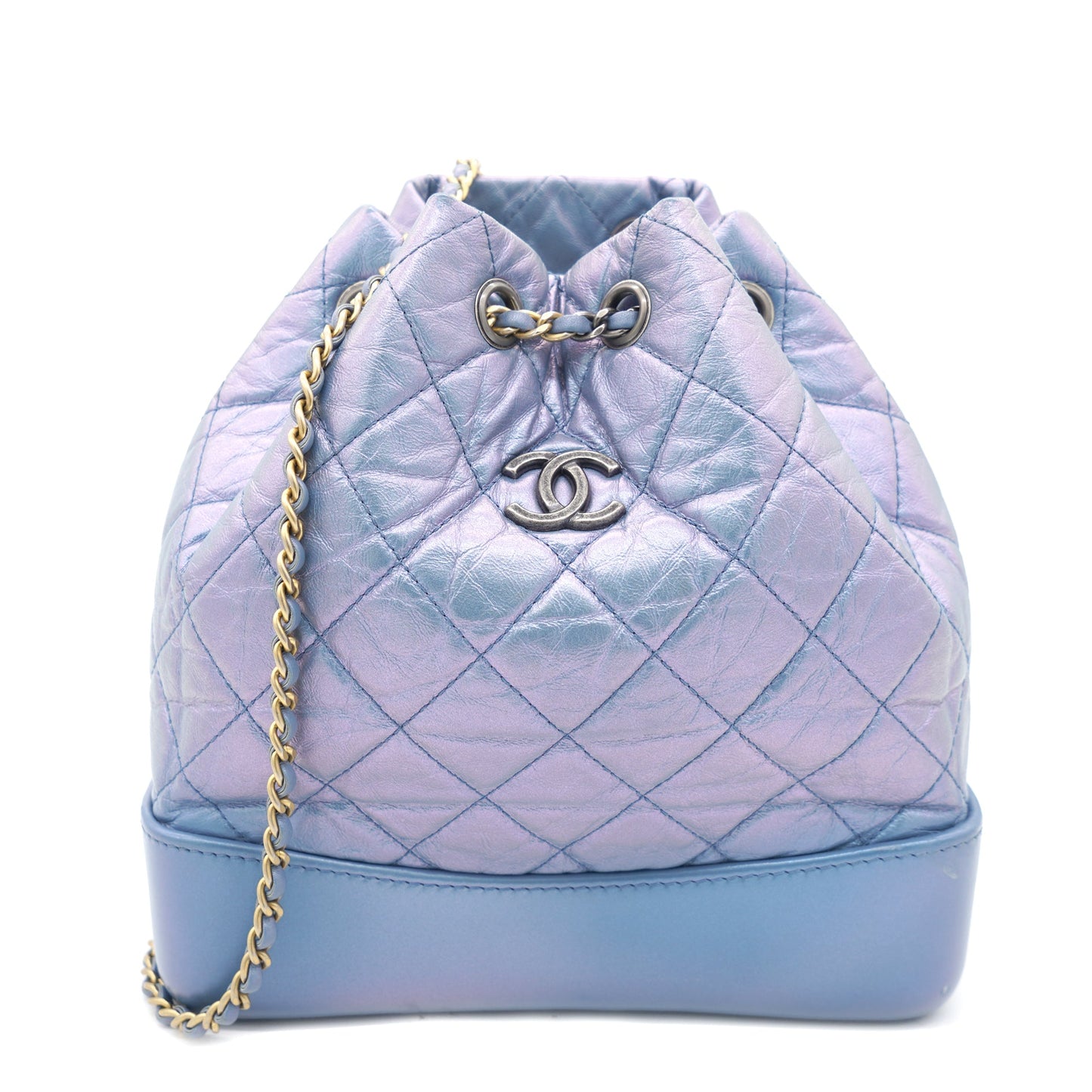 Chanel Gabrielle backpack in Purple leather