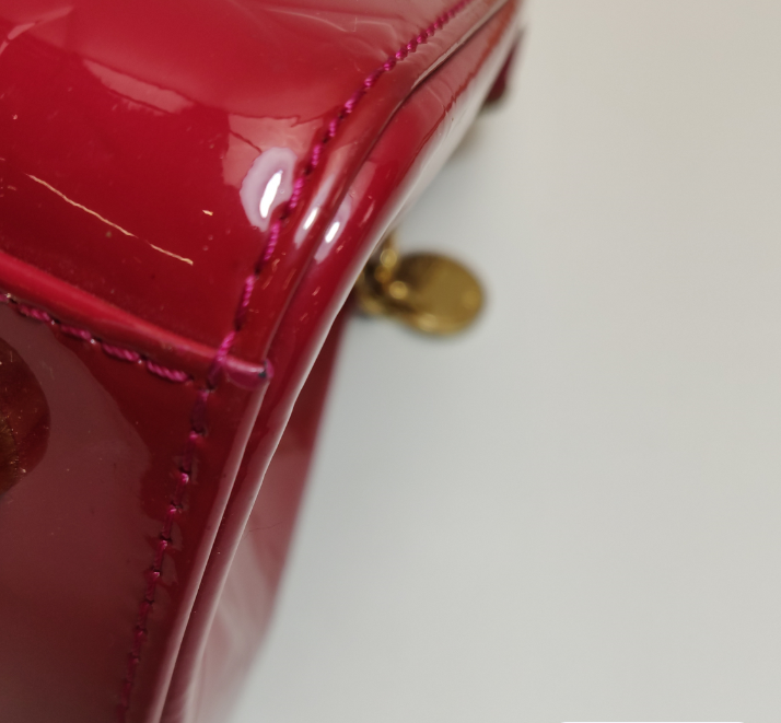 Preloved Louis Vuitton (LV) Brea bag Red 33.5cm 087841600144