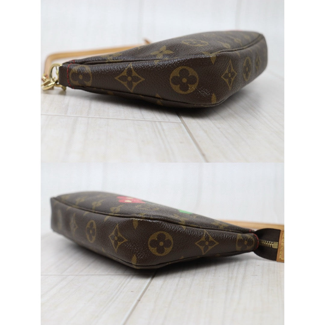 Good ( Rank AB)｜ LV Takashi Murakam Cherry Monogram Pochette Accessoires ｜S25021017