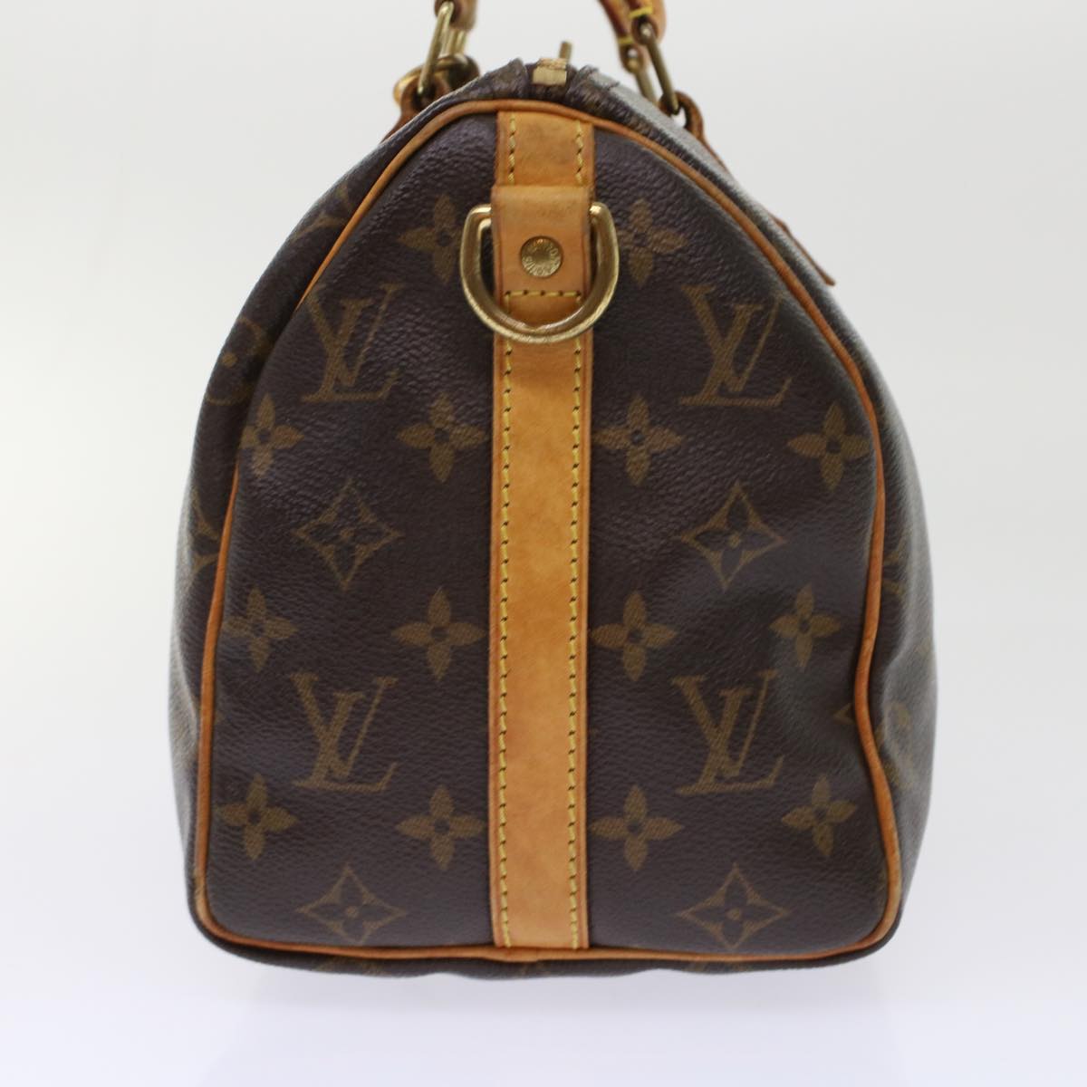 LOUIS VUITTON Monogram Speedy Bandouliere 25 Hand Bag 2way M45948 LV Auth 49666
