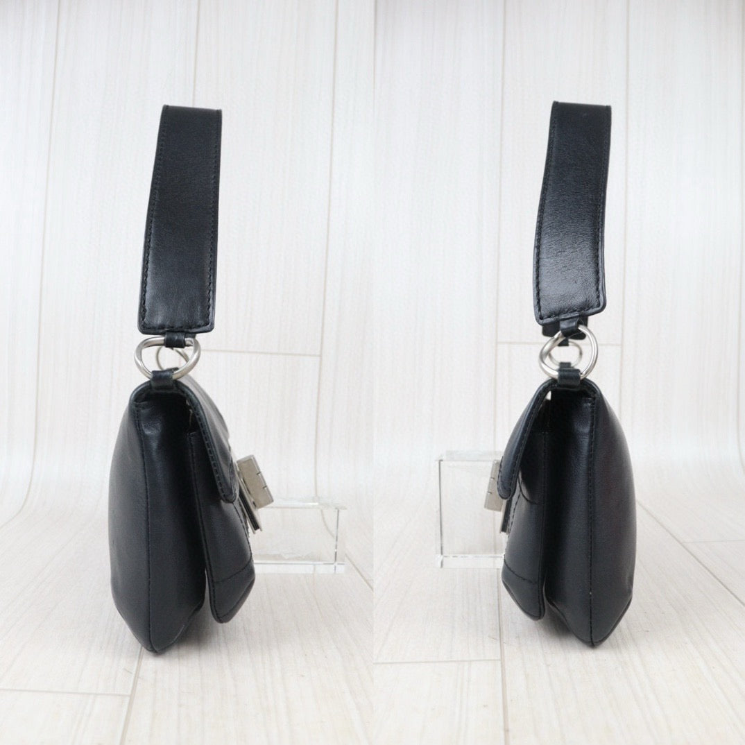 Good ( Rank AB) ｜ CHANEL Lamb Skin 2.55 Matelasse Black Shoulder Bag Made in 2003-2004Year｜Y24082605