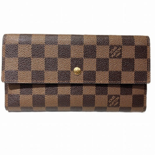 Louis Vuitton Damier  Damier Canvas Wallet (Tri-Fold)