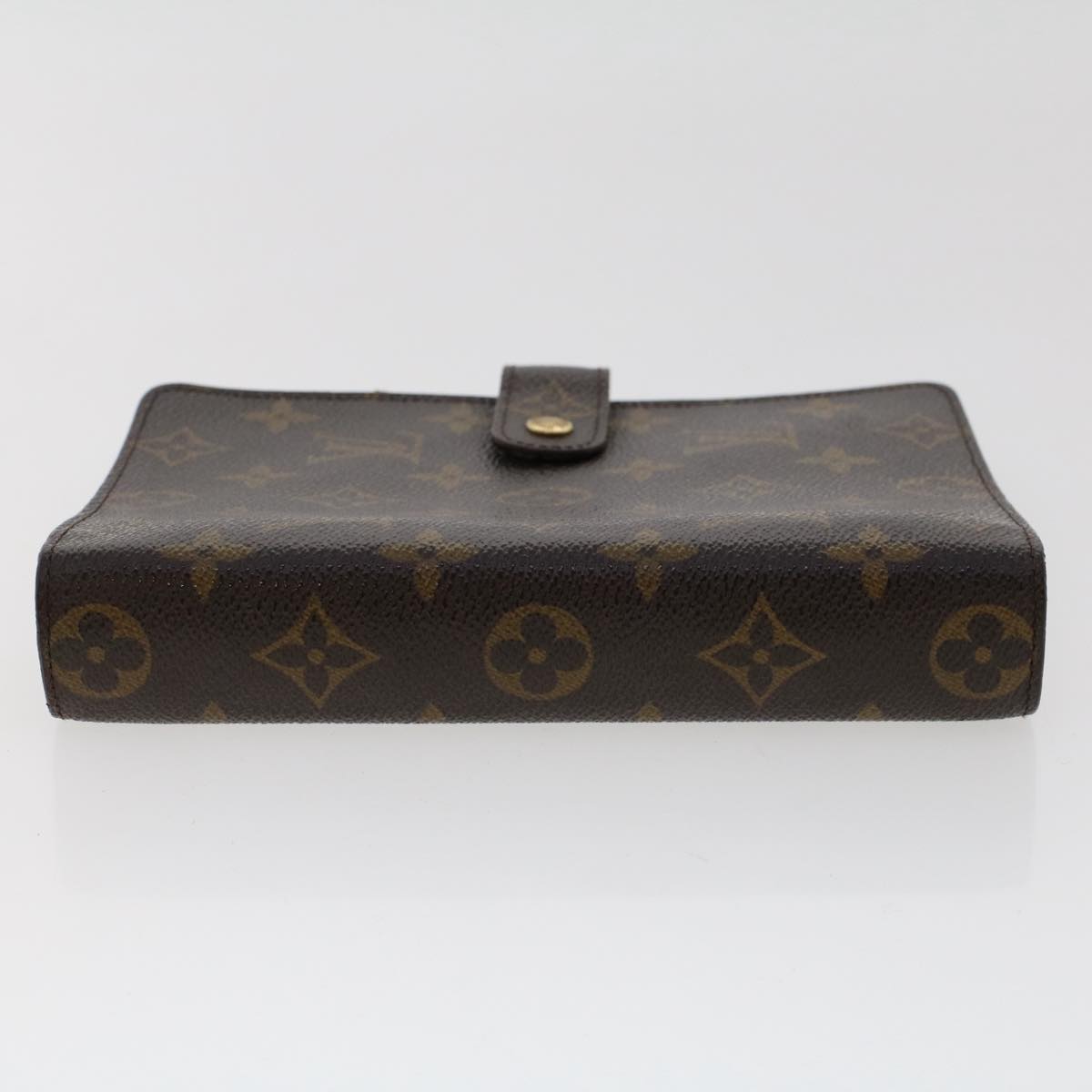 LOUIS VUITTON Monogram Agenda MM Day Planner Cover R20105 LV Auth 49871