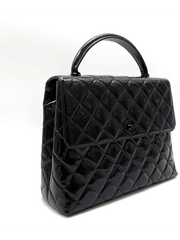 Patent Kelly Bag Tote Chanel