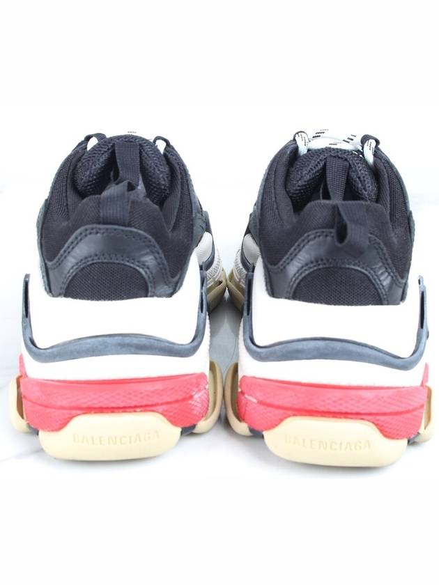 Luxury Balenciaga  Triple S black red sneakers 36 230