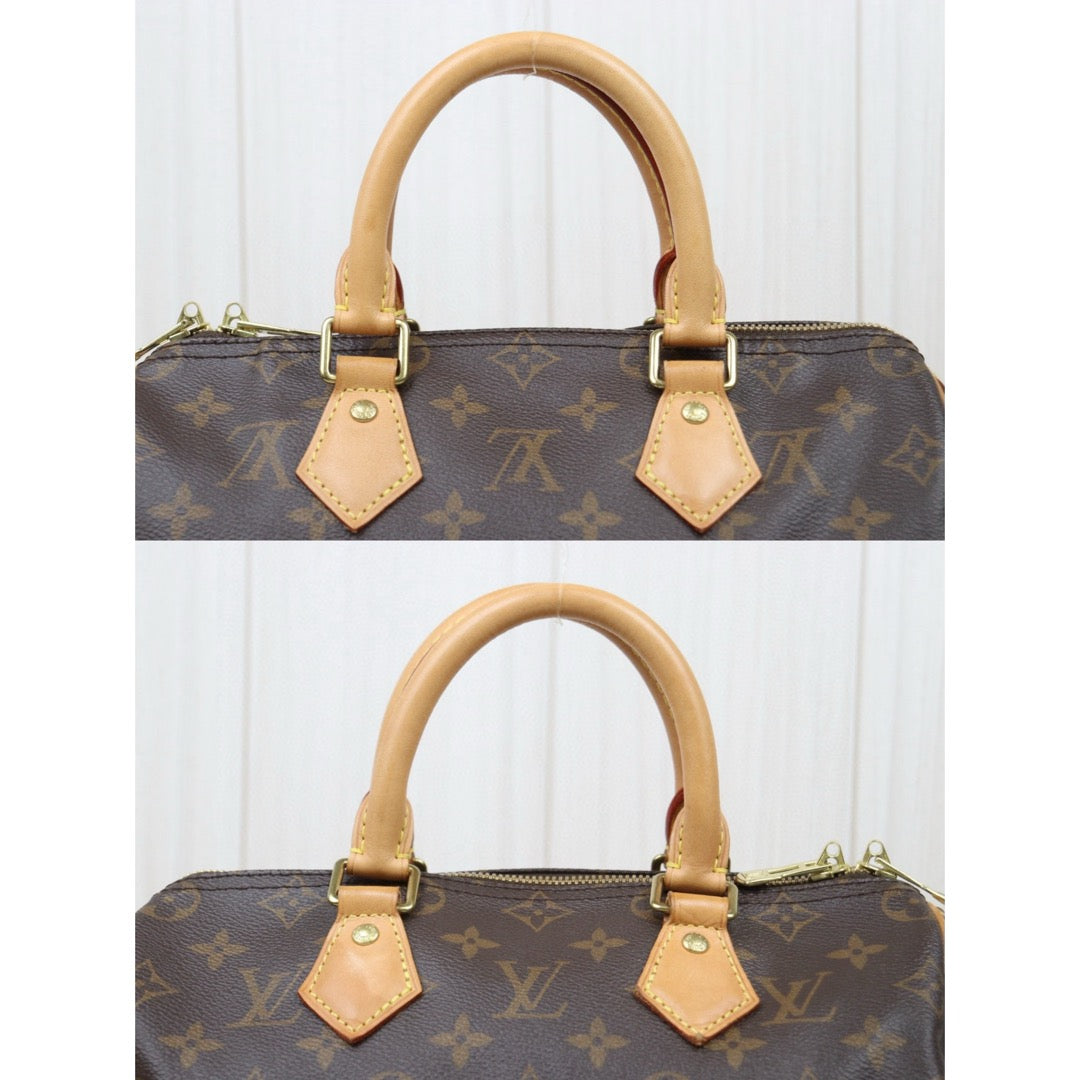 Good ( Rank AB) ｜ LV Monogram Speedy 25 Hand Bag With Shoulder Strap｜S25033007