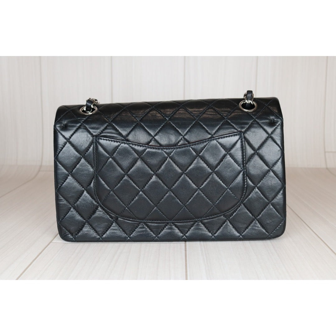 Rank A ｜ CHANEL Matrasse Double Flap 25 Shoulder Bag Black Made In 2003-2004Year｜S24070802