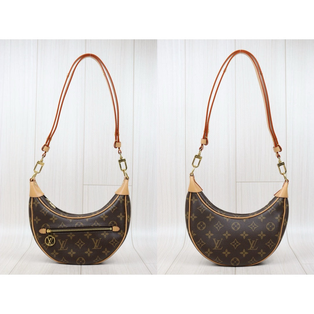 Very Good ( Rank A) ｜LV Monogram loopping Pochette Croissant Shoulder Bag IC Chips Model ｜S25033013