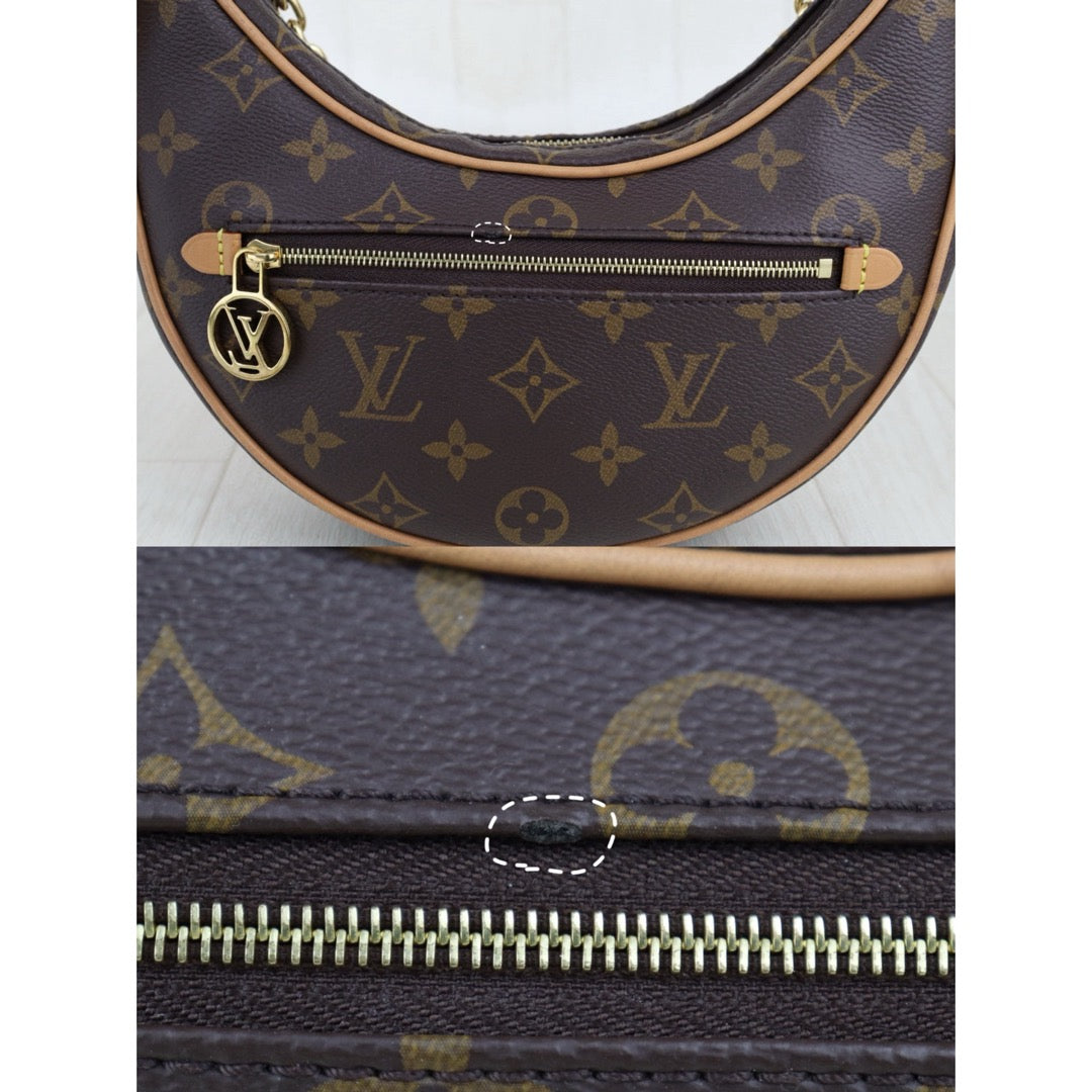 Very Good ( Rank A) ｜LV Monogram loopping Pochette Croissant Shoulder Bag IC Chips Model ｜S25030707