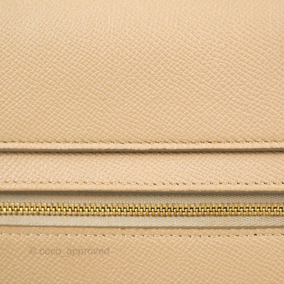 Celine Mini Belt Bag Light Taupe Grained Calfskin Gold Hardware