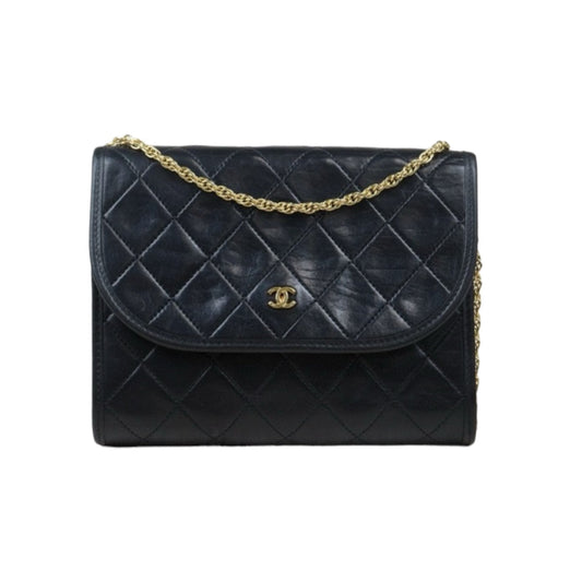 Rank AB｜ CHANEL Mini Coco Mark Matrasse Lambskin Chain Shoulder Bag Made In 1986～1988Year｜24071904