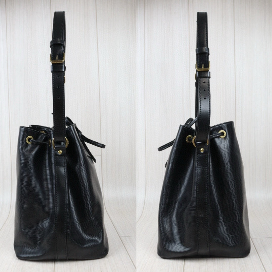Rank AB｜ LV Epi Noe Shoulder Bag Black｜24072306