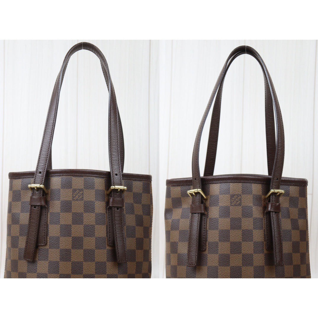 Rank AB｜LV Damier Male Handbag With Pouch｜24070414