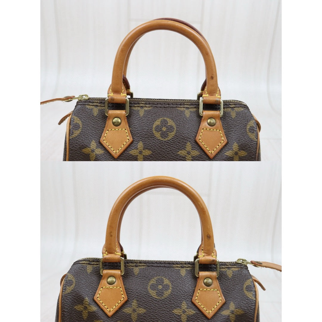 Good ( Rank AB)｜ LV Monogram Mini Speedy Handbag With Shoulder Strap｜25032701