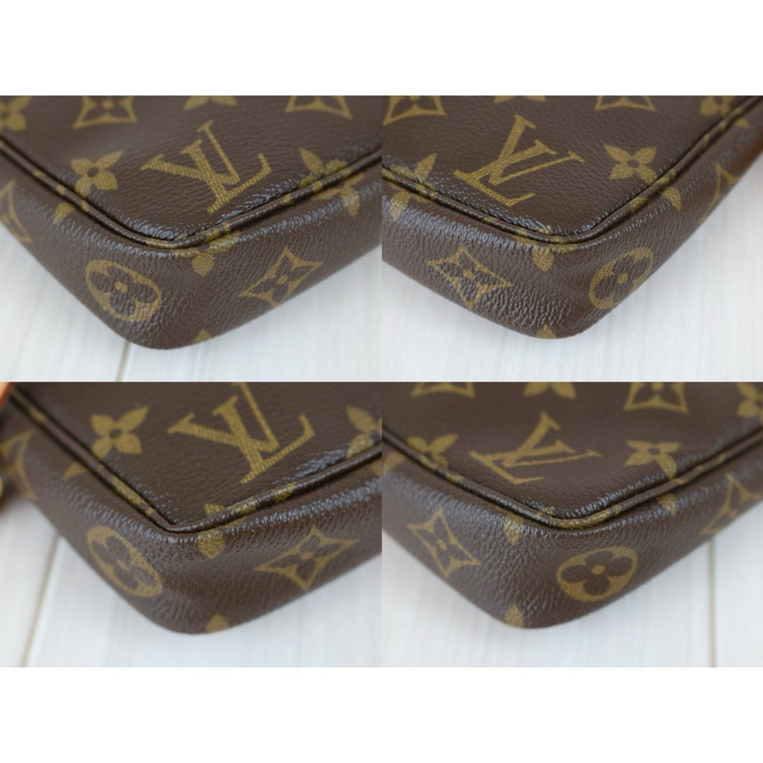 Very Good ( Rank A)｜ LV Takashi Murakam Panda Monogram Pochette Accessoires ｜B25011009