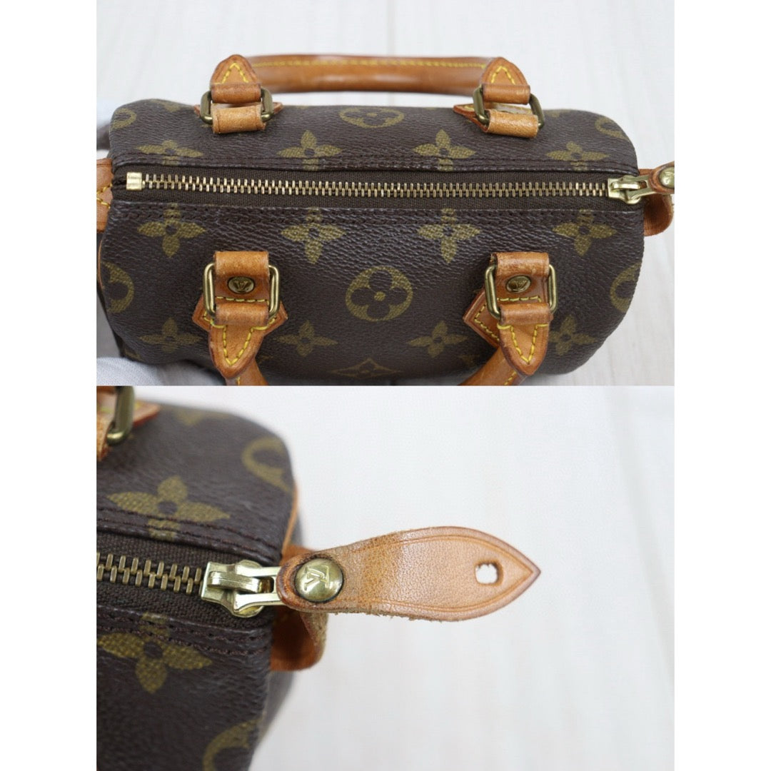 Good ( Rank AB)｜ LV Monogram Mini Speedy Handbag With Shoulderstrap｜25031302