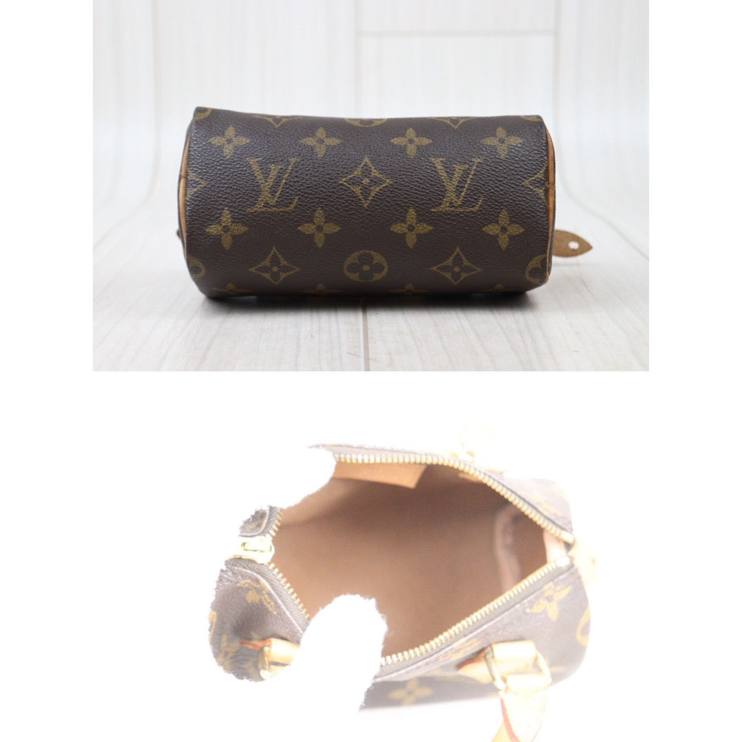 Rank AB ｜ LV Monogram Mini Speedy Handbag Wirh Shoulderstrap｜24061801